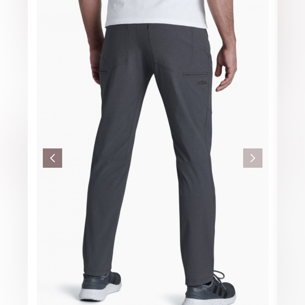 Men's Kuhl Deceptr Pants in Carbon/Dark Grey - Picture 2 of 14